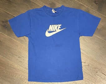 blue nike shirt men