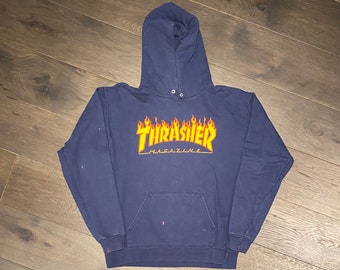 thrasher devil hoodie