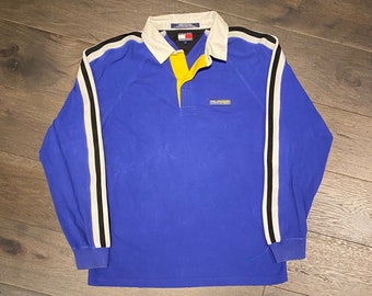 tommy hilfiger 90s rugby polo shirt