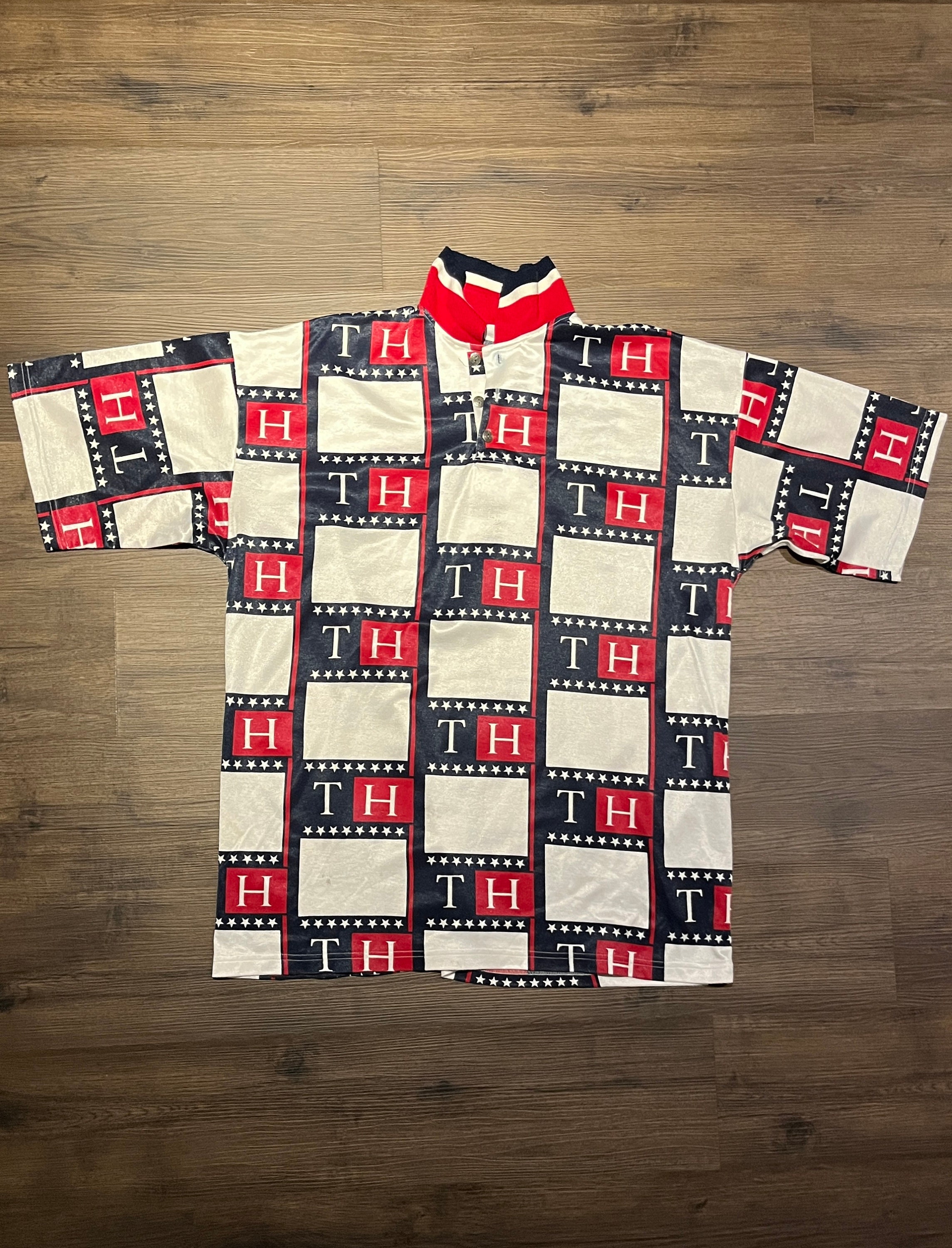 tommy hilfiger large shirt size