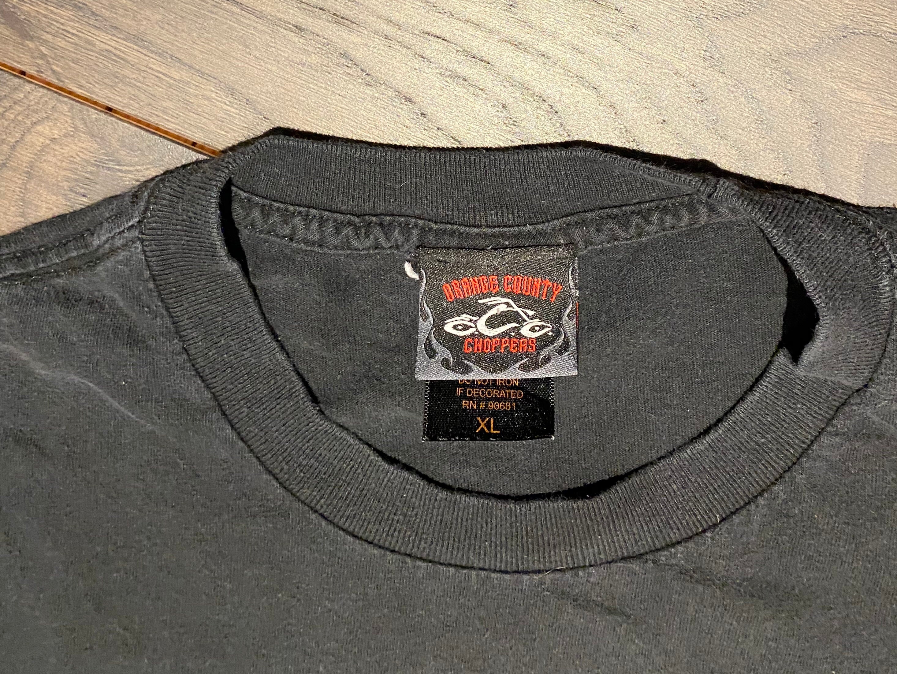 Orange County Choppers Graphic Tee Size XL Vintage 2000s | Etsy