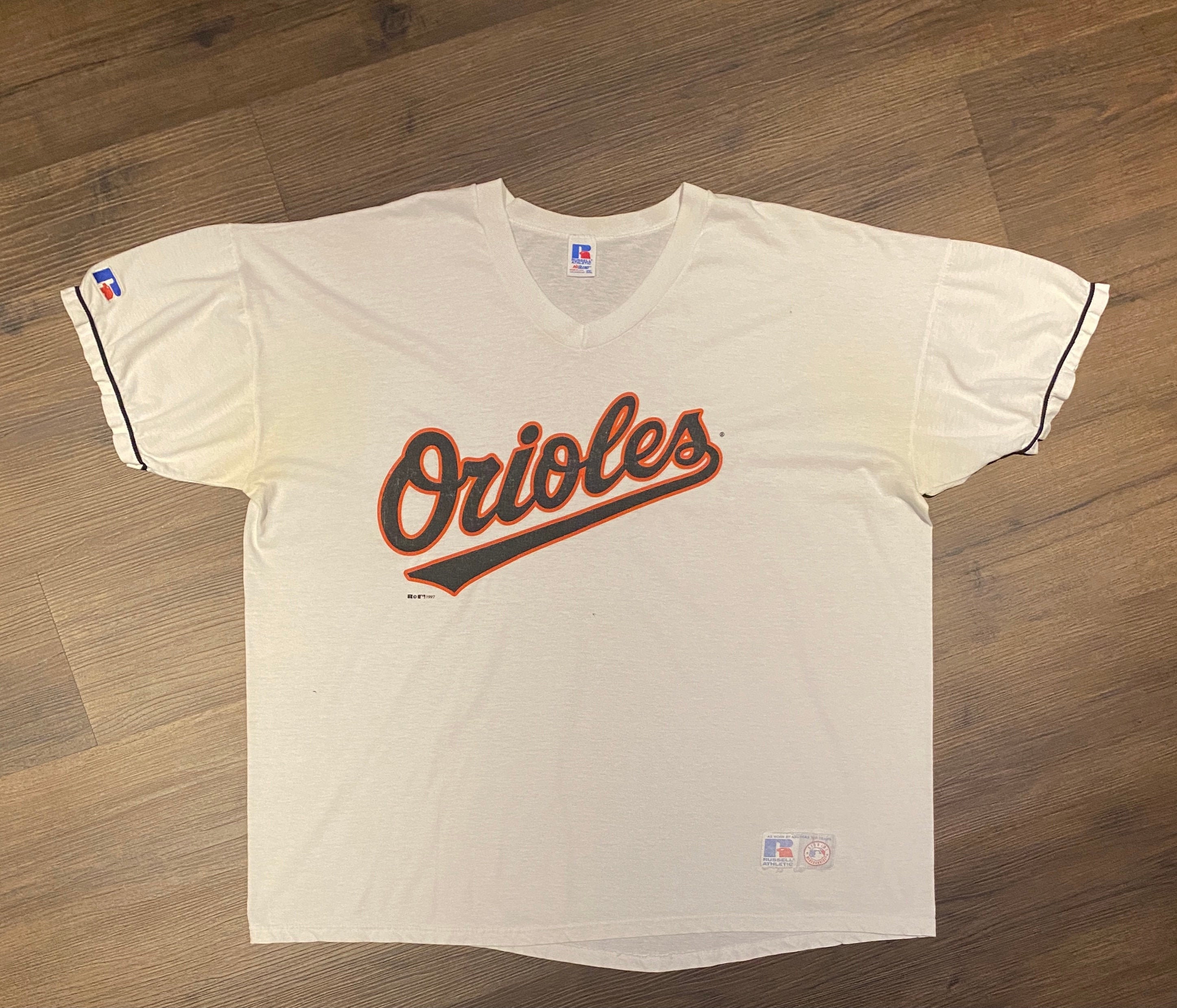 Baltimore Orioles Jersey Style Graphic Tee Size XXL | Etsy