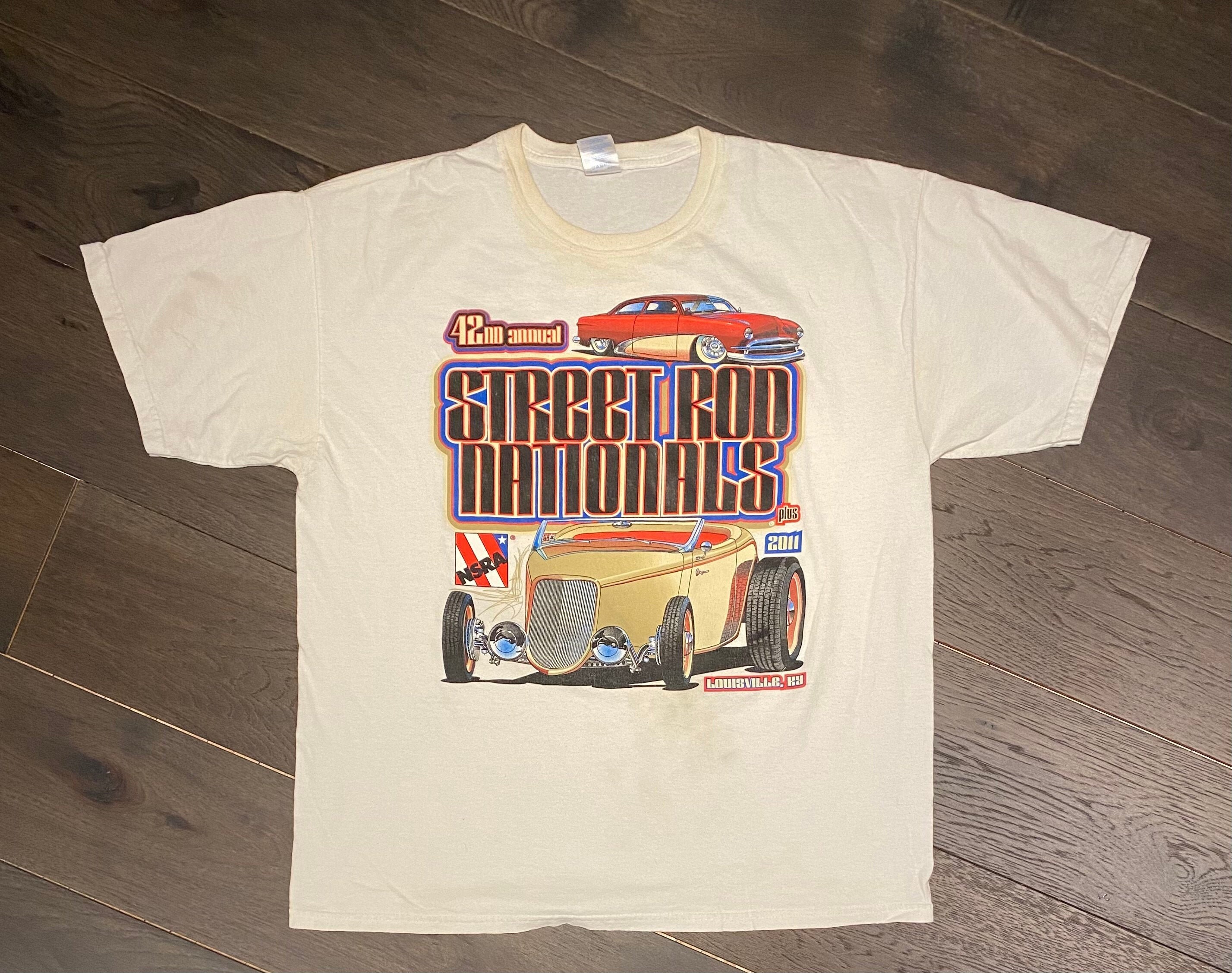 Street Rod Nationals Graphic Tee Size XL Vintage 2000s | Etsy