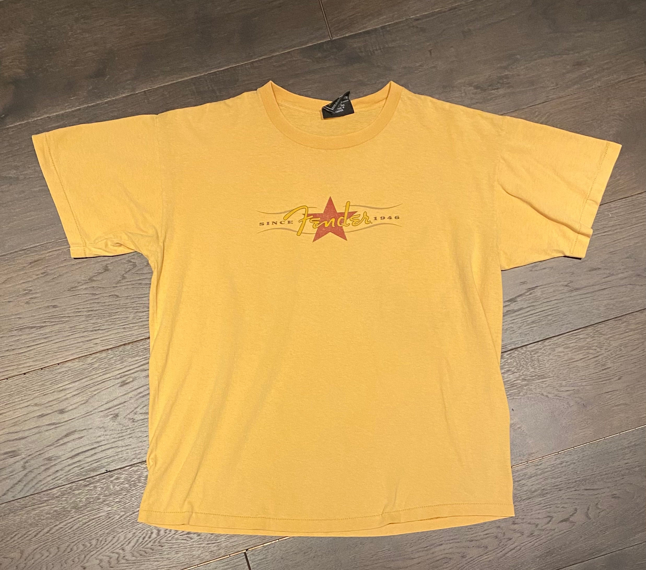 Fender Guitars Since 1946 Graphic Tee Size XL Vintage Etsy