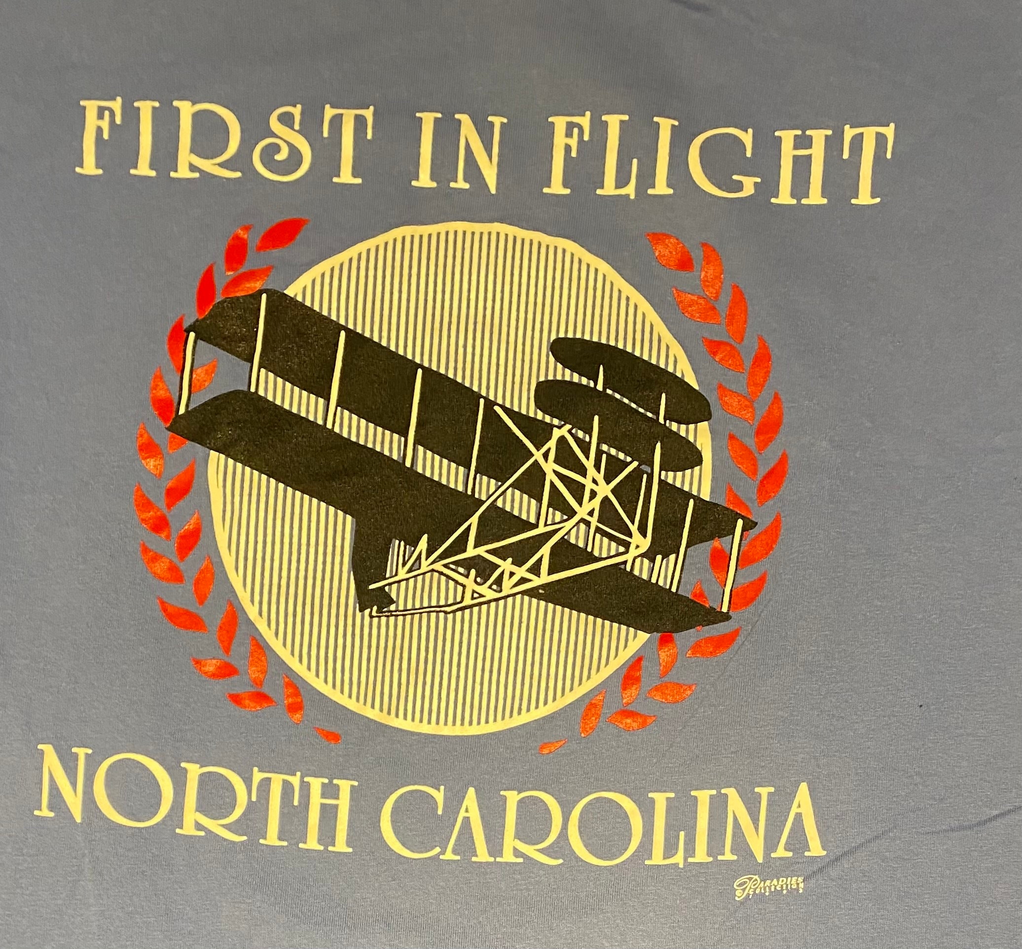 First In Flight North Carolina Graphic Tee Size XL Vintage Etsy