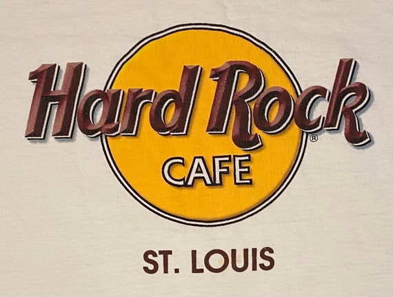 Hard Rock Cafe St Louis Grafik Tee Grosse Xxl Vintage Etsy