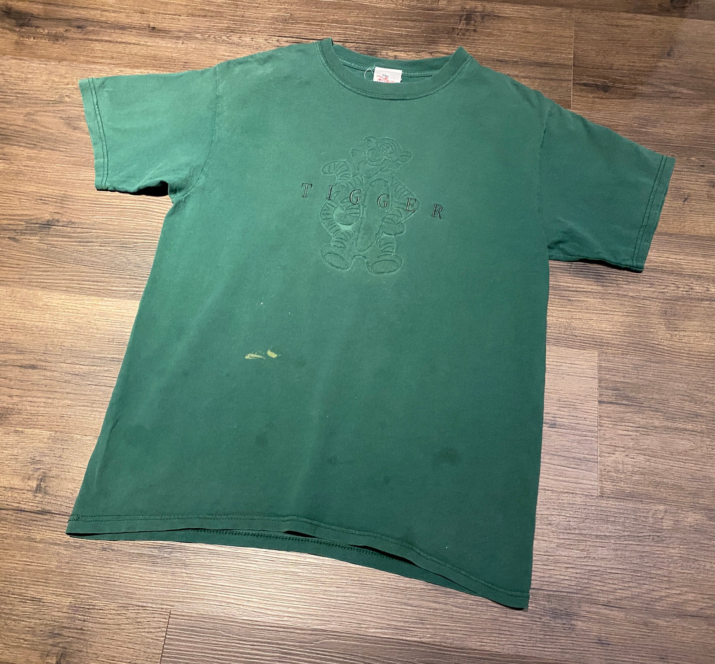 Tigger Imprinted Embroidered Graphic 