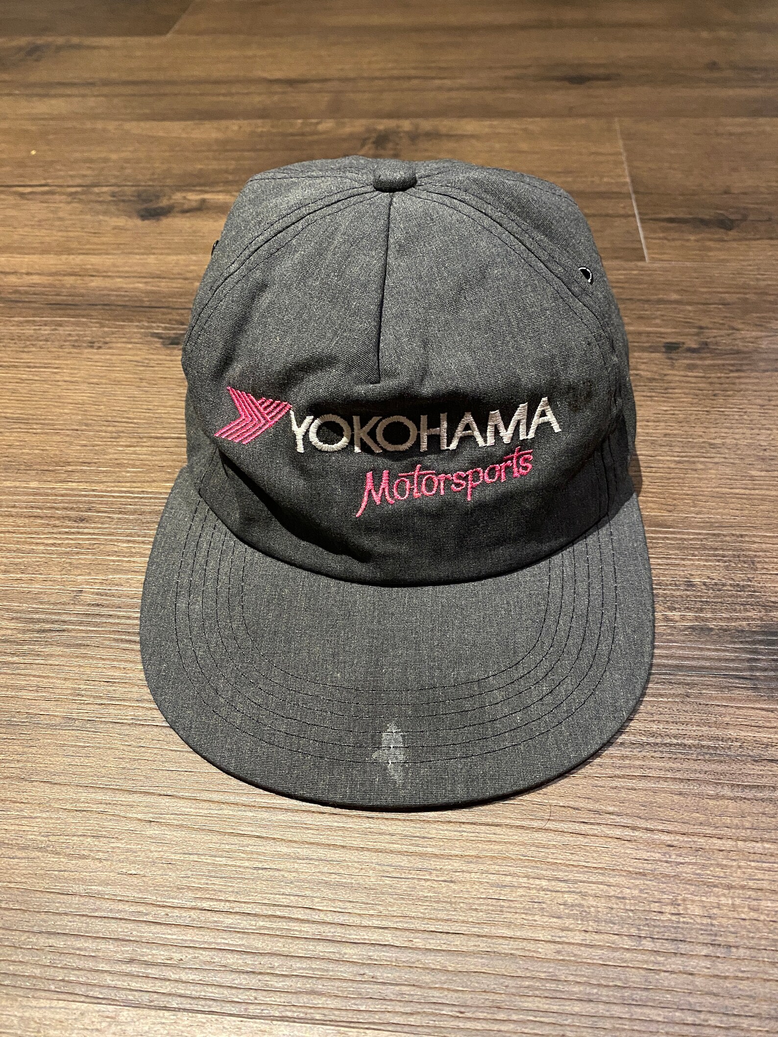 Yokohama Motorsports Embroidered Hat Adjustable With Snap Etsy