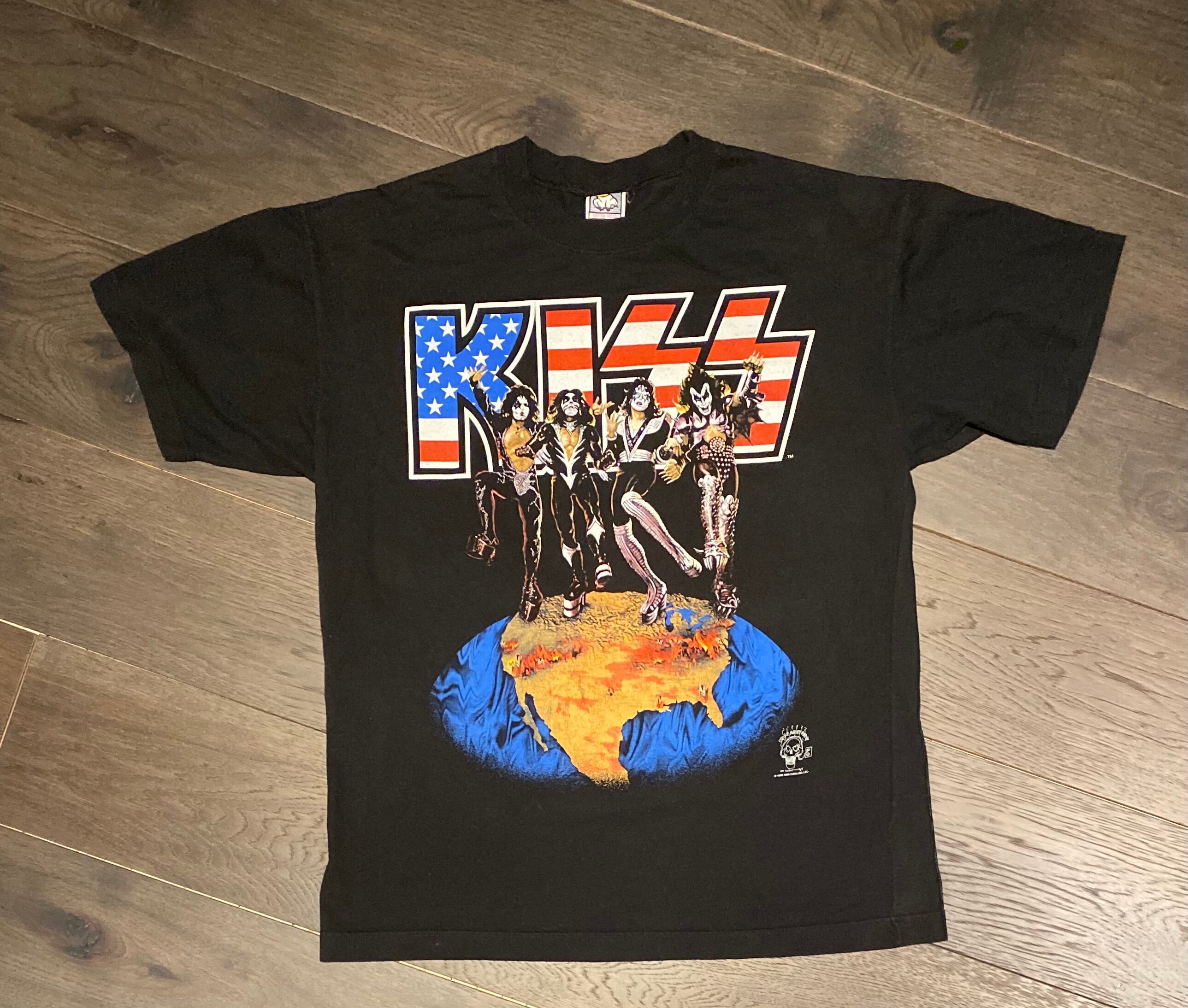 Kiss Alive/Worldwide Tour 1996 Graphic Tee Size XL Vintage Etsy