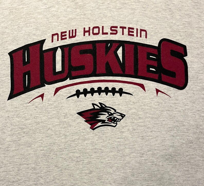 New Holstein Huskies High School Graphic Tee Size XL Etsy Canada