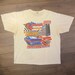 Sylvania 300 Starting Line Up NASCAR Graphic Tee | Size XXL | Vintage 2000s Colourful White Racing T-Shirt | Free Shipping to USA | 