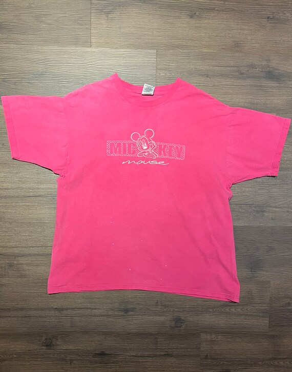 Mickey Mouse Embroidered Graphic Tee 