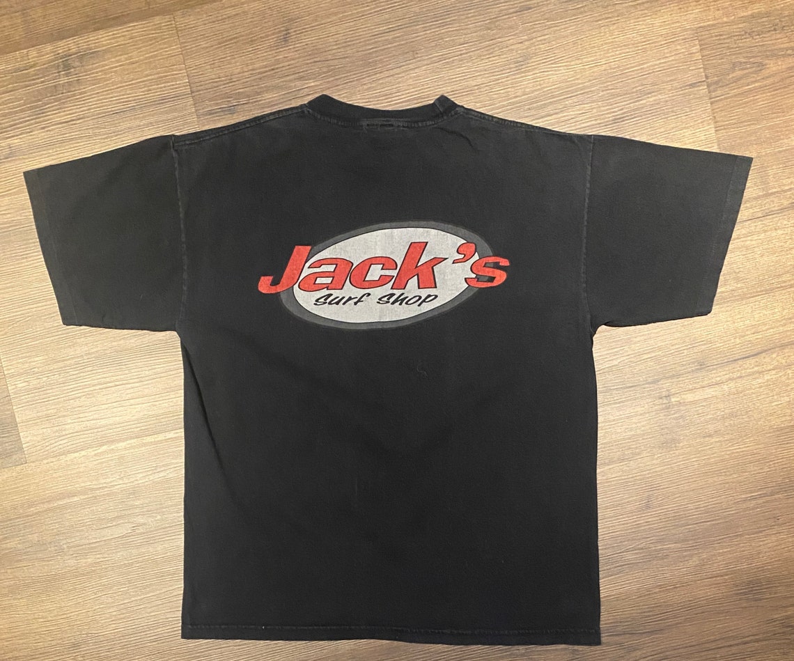 Jack's Surf Shop Graphic Tee / Size XL / Vintage 1990s Etsy
