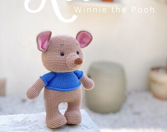 The little Kangaroo - Amigurumi crochet pattern. Instant download. Languages: English