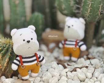 Little Bear Amigurumi Crochet Pattern (PDF Download)