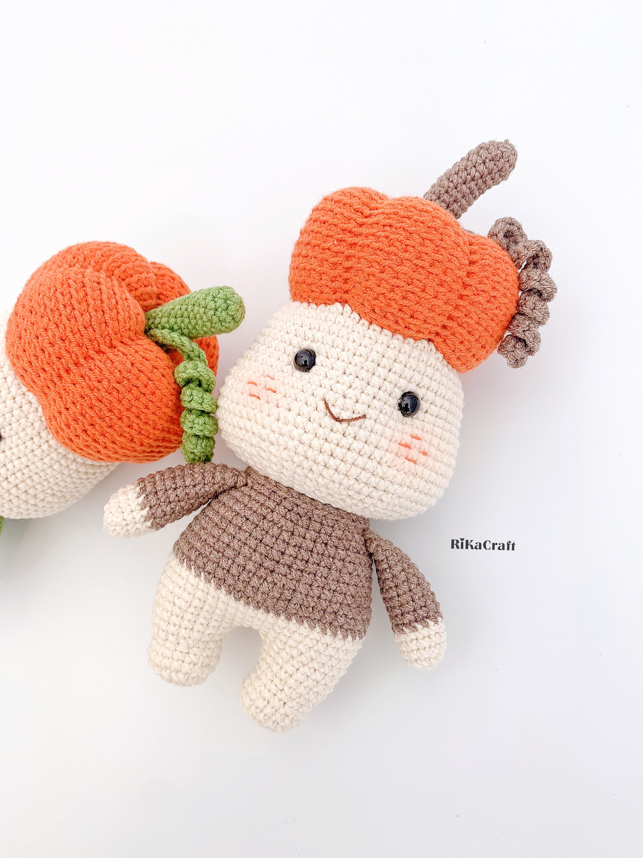 Amigurumi Crochet Pattern Pumpkin Pumpkin Pattern Pumpkin - Etsy