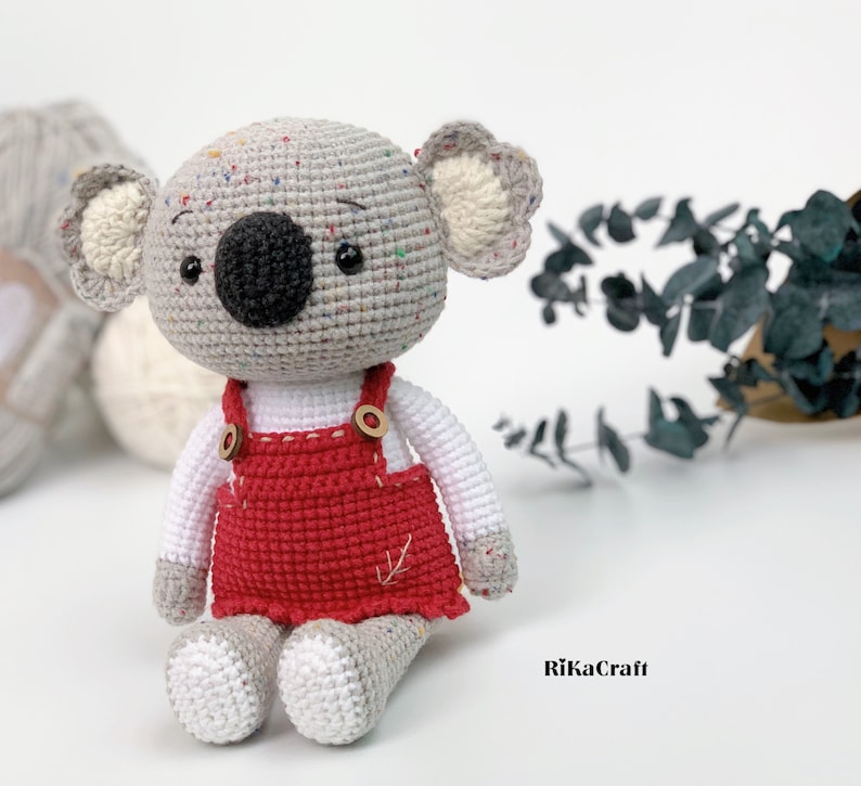 Koala Amigurumi Crochet Pattern Etsy