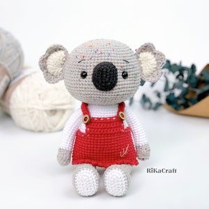 Koala amigurumi crochet pattern