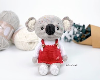 Koala amigurumi crochet pattern