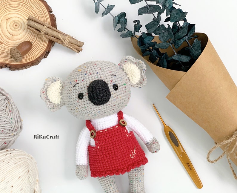 Koala Amigurumi Crochet Pattern Etsy