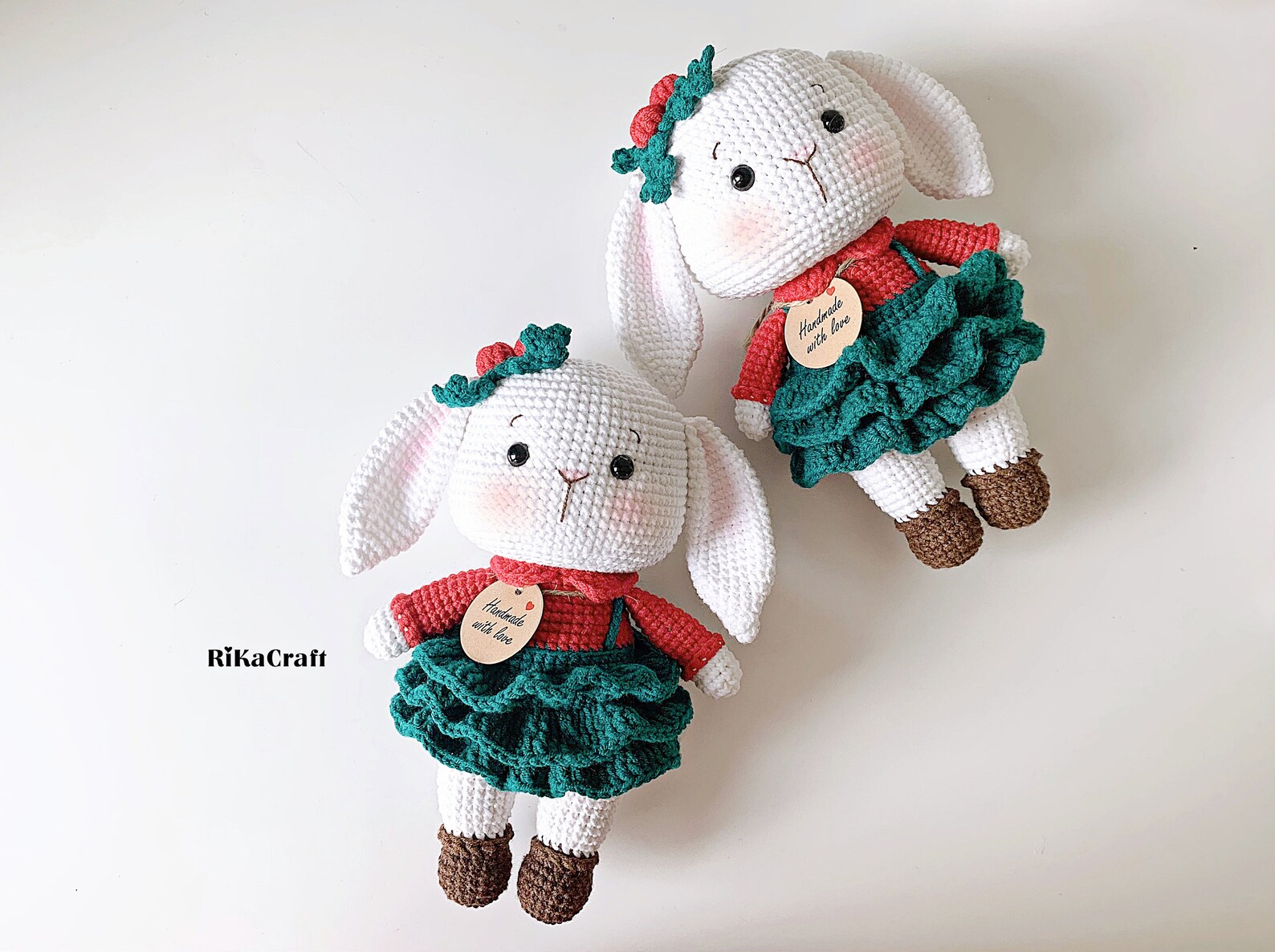 Bunny couple crochet pattern bunny amigurumi rabbit crochet | Etsy