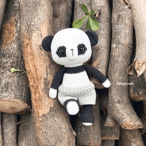 Amigurumi Panda, Crochet panda, panda pattern crochet