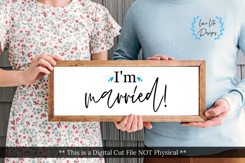 Download Silhouette Files Marriage Announcement Svg Wedding Svg Getting Married We Got Married Svg Cricut Designs I M Married Svg Clip Art Art Collectibles Trustalchemy Com