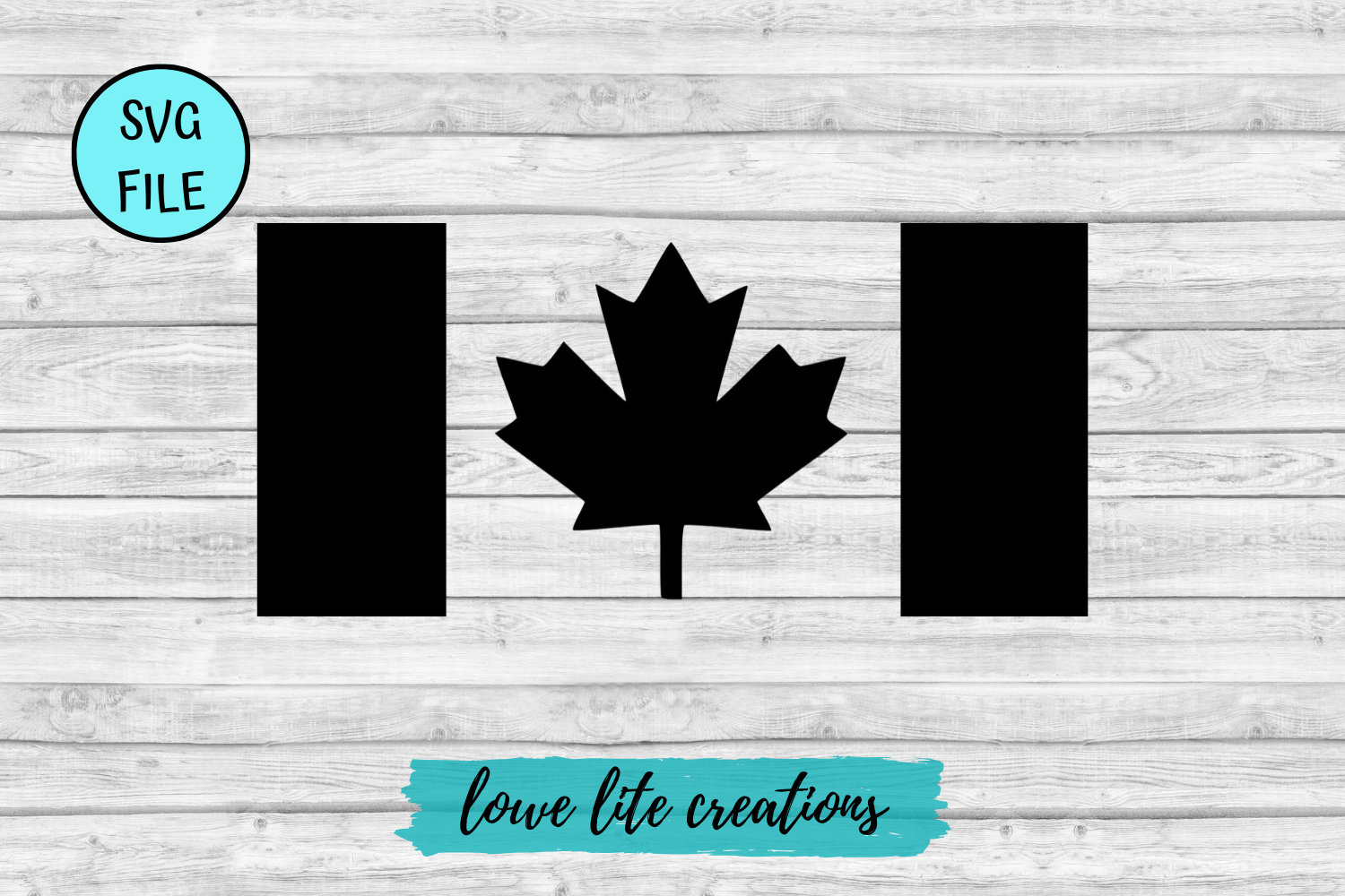 Canada With Flag SVG Svg Files Cricut Silhouette Cutting Etsy