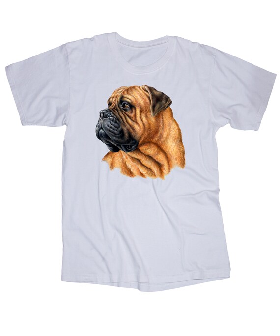 Bullmastiff White T shirt Bullmastiff Shirt Bullmastiff Pet Bullmastiff Dog Gifts Pet Gifts Dog Merch Dog Art Bullmastiff White Tee Etsy