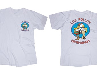Heisenberg anfetas Laboratorio Los Pollos Hermanos Breaking Bad T Shirt