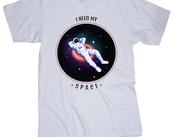 I Need My Space White T-shirt