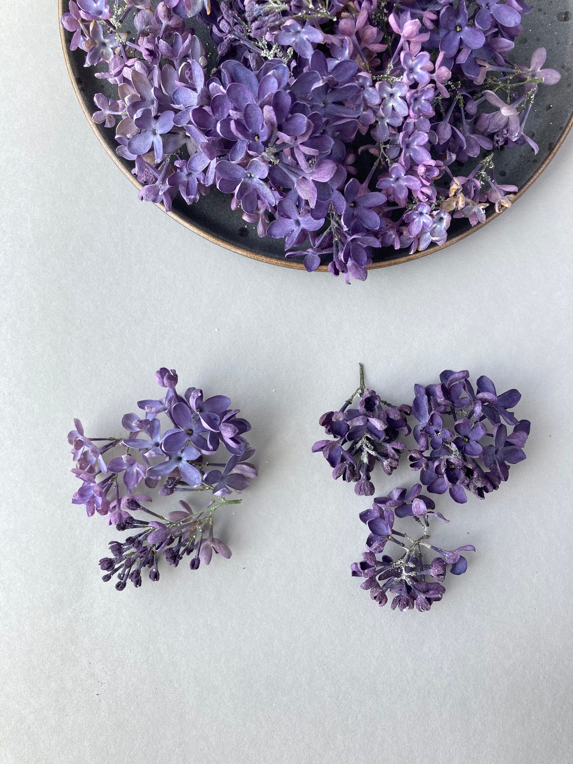 Dried flowers for resin Dried lilacs branches Purple lilacs Etsy
