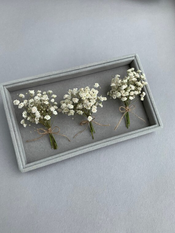 Flores Secas De Gypsophila Blanca - Para Manualidades, Resina, Decoración De Bodas Y Eventos