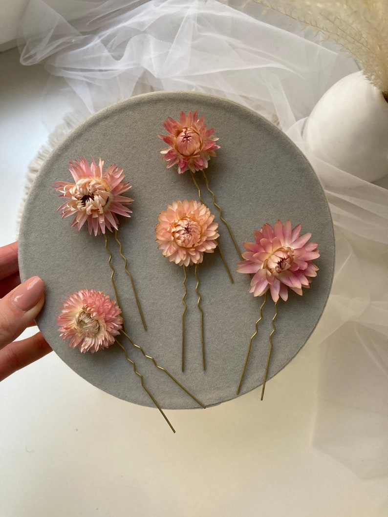 dried flower headpiece