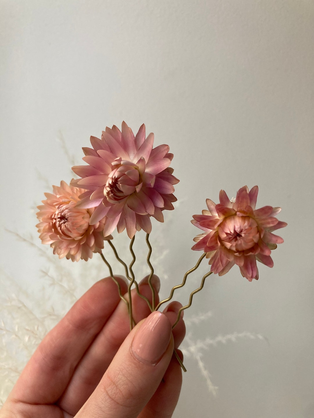 dried flower headpiece