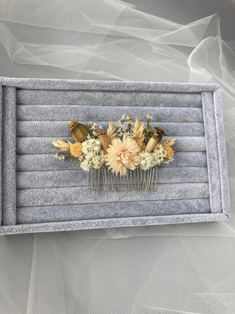 dried flower headpiece