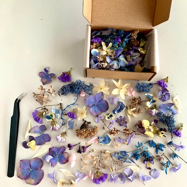 Resin Dried Flower Etsy