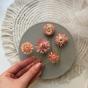 dried flower headpiece