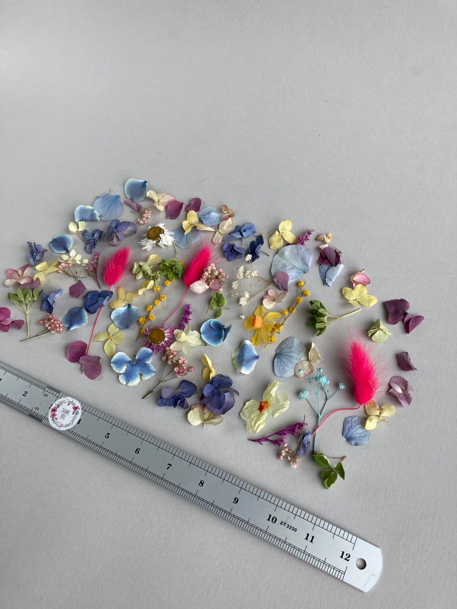 Large Dried Flowers Set for Resin 70 Pcs Thin Dried Flowers Etsy