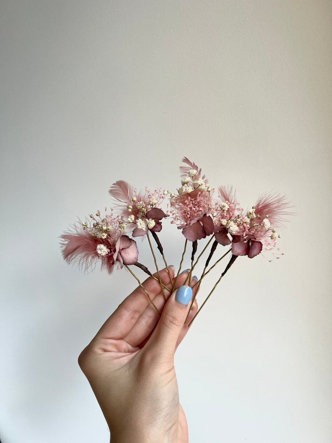 dried flower headpiece