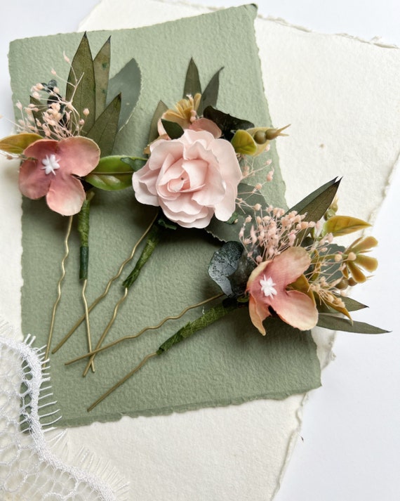 Grande Clip Per Capelli A Fiore – Forcina Sposa Matrimonio – Accessori Festa