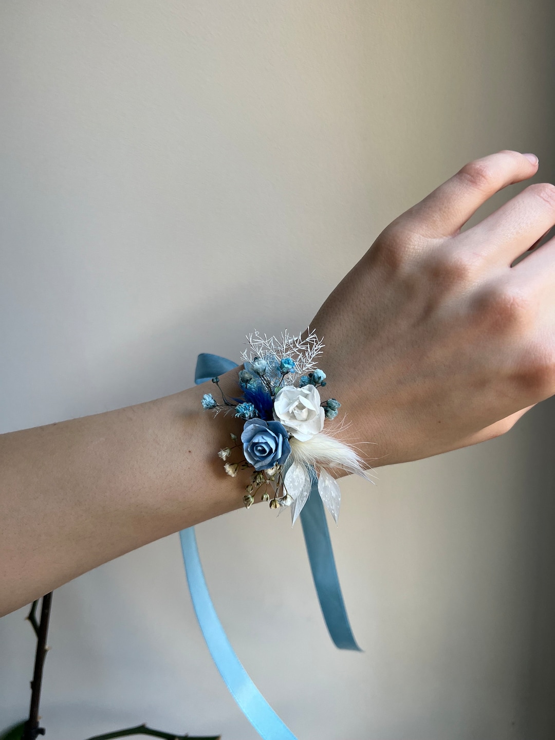 Corsage Da Polso Fiore Della Damigella D'onore Braccialetto Di Fiori