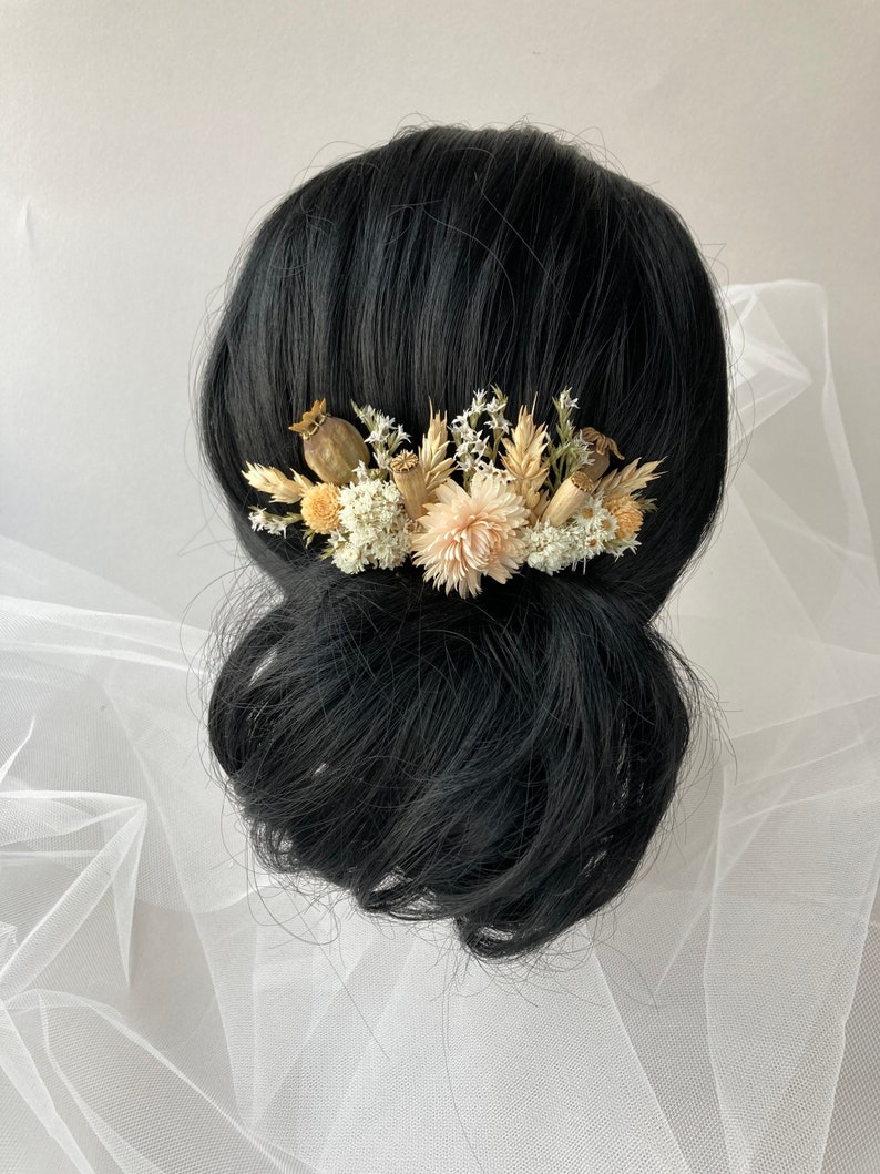 dried flower headpiece