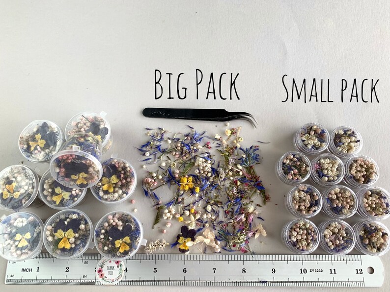 Dried Small Flowers for Resin Tinest Dried Flowers for Resin Etsy Canada
