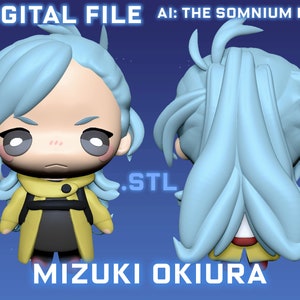Mizuki Okiura STL File Downloadable Printable AI: The Somnium Files / Nirvana Initiative for 3D Printing