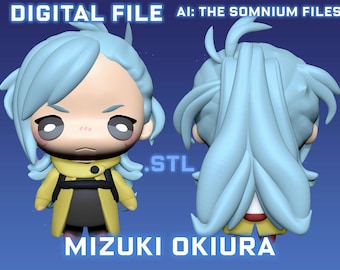 Mizuki Okiura STL File Downloadable Printable AI: The Somnium Files / Nirvana Initiative for 3D Printing