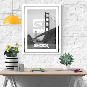 Overwatch League Poster San Francisco Shock PRINTABLE Instant Digital Download