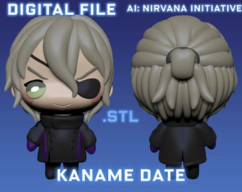 Kaname Date STL File Downloadable Printable AI: The Somnium Files / Nirvana Initiative for 3D Printing
