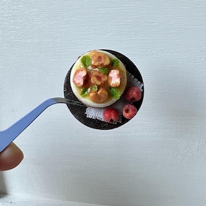 Miniature cake | Mini food | Dollhouse food | Miniature cake with fruits | Realistic cake