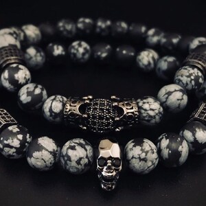 Mens Beaded Bracelet Etsy